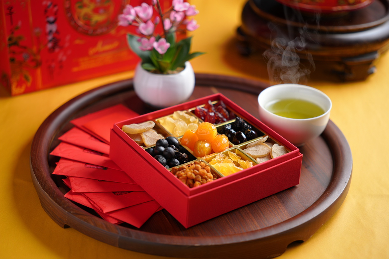 hộp hoa quả sấy