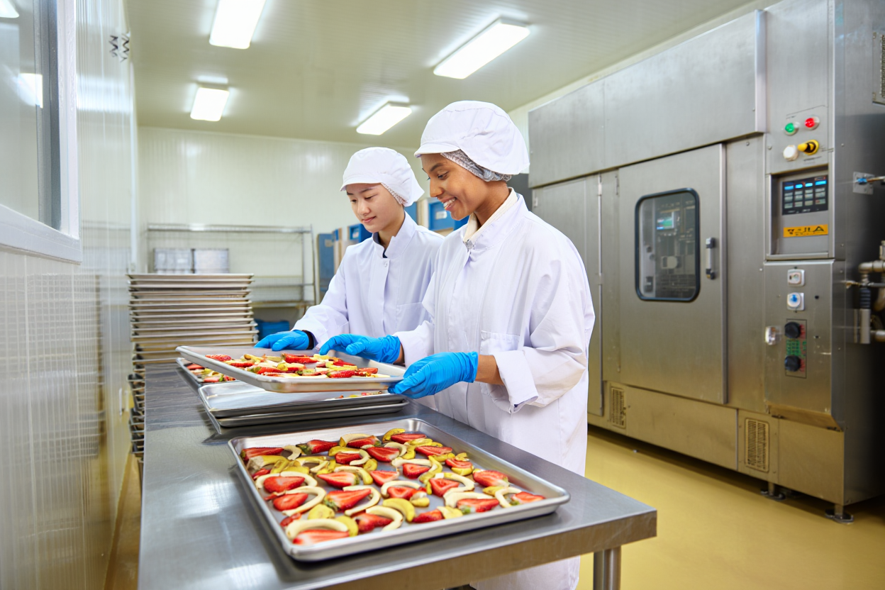 trà hoa quả sấy lạnh