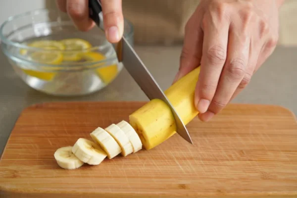 cách làm chuối sấy dẻo bằng chảo