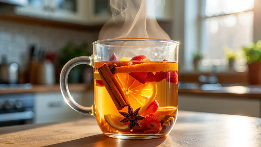 trà trái cây sấy khô
